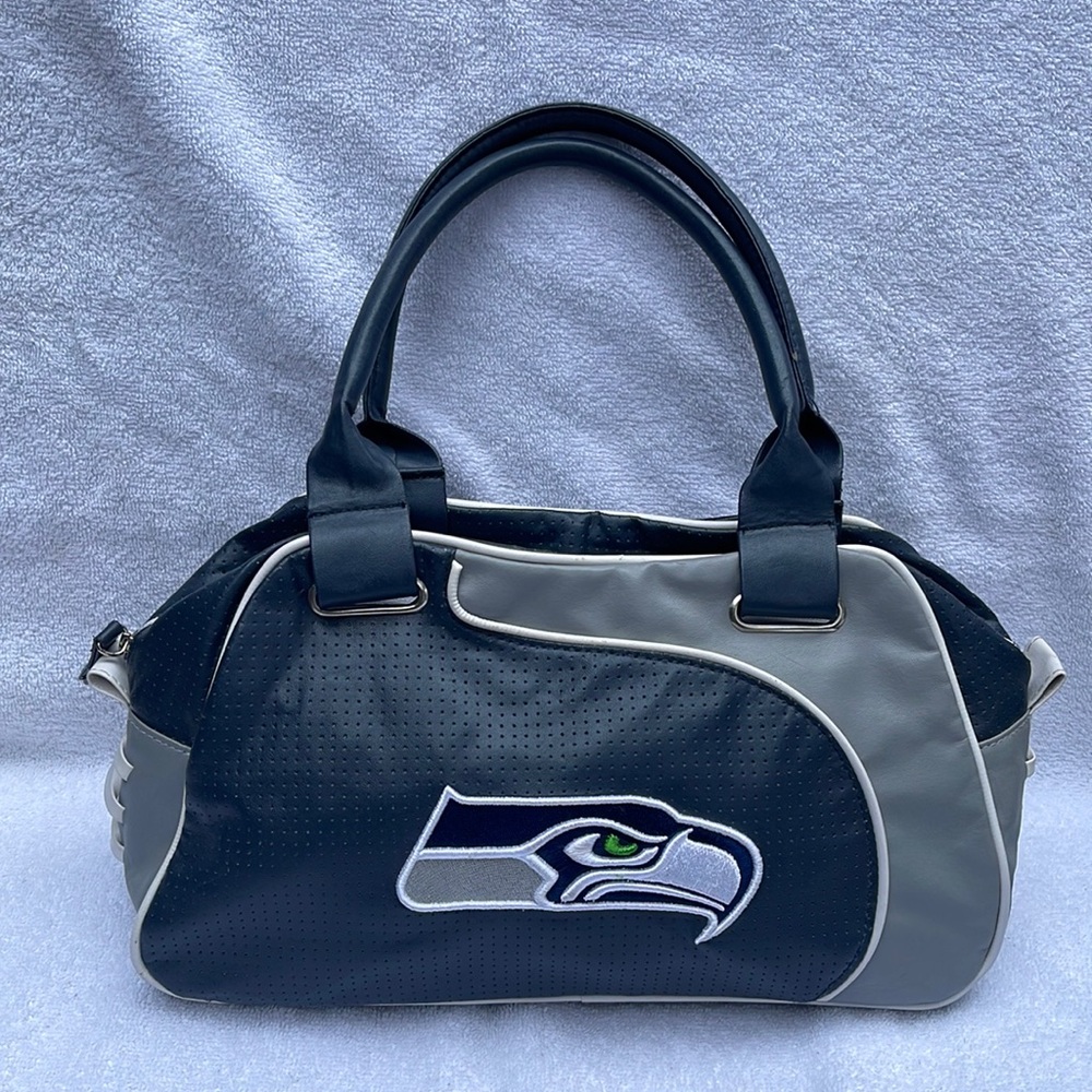 NFL Seattle Seahawks Little Earth Productions bowler/hobo bag